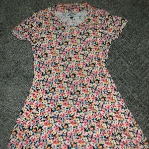 Choker floral dress